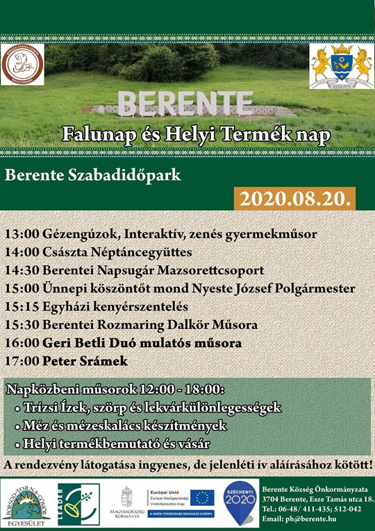 Berente Augusztus 20 plakat docx 243430218