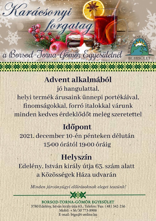 karacsonyi forgatag 2021